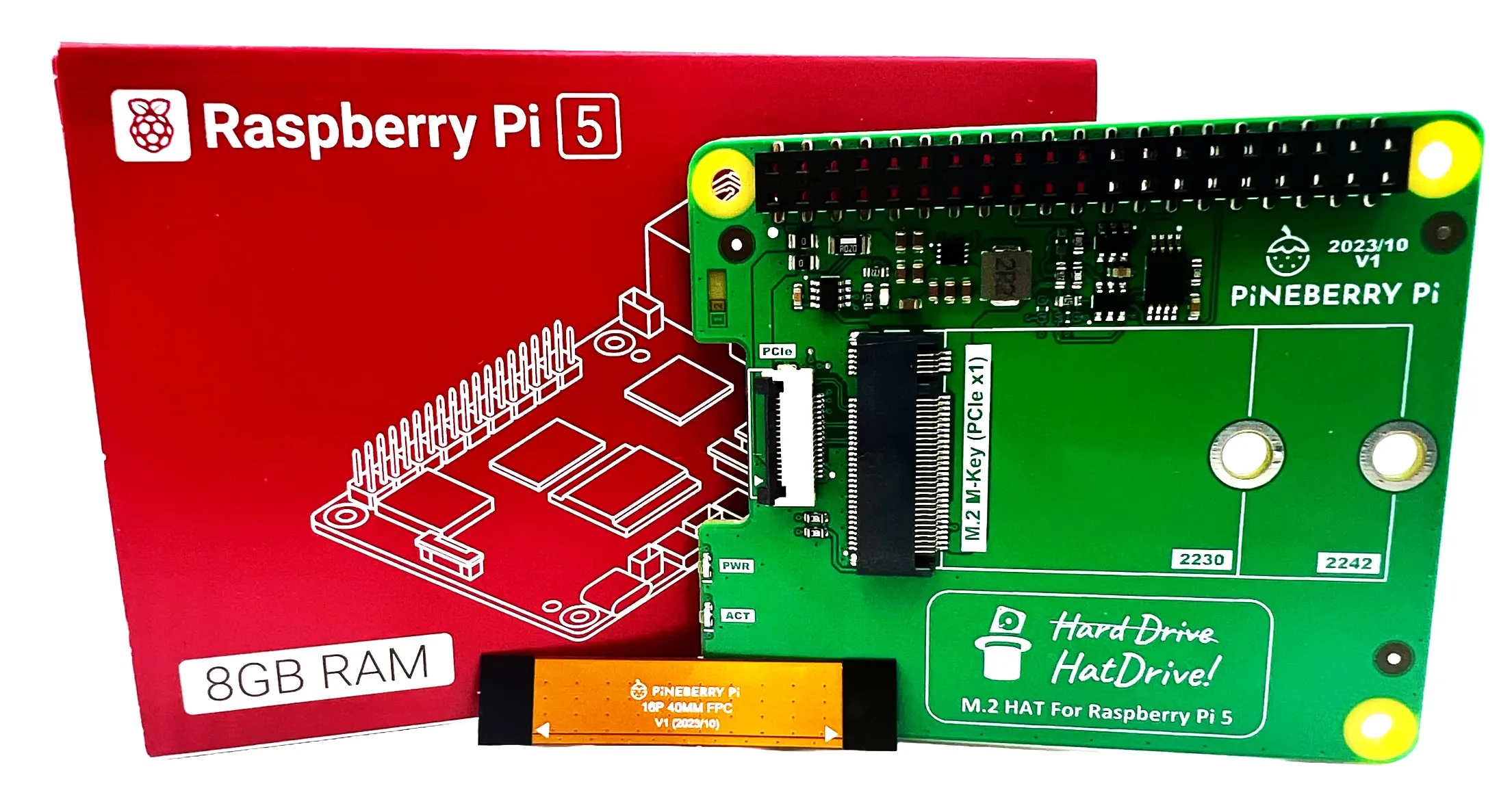 Pineberrypi nvme hat electronics lab