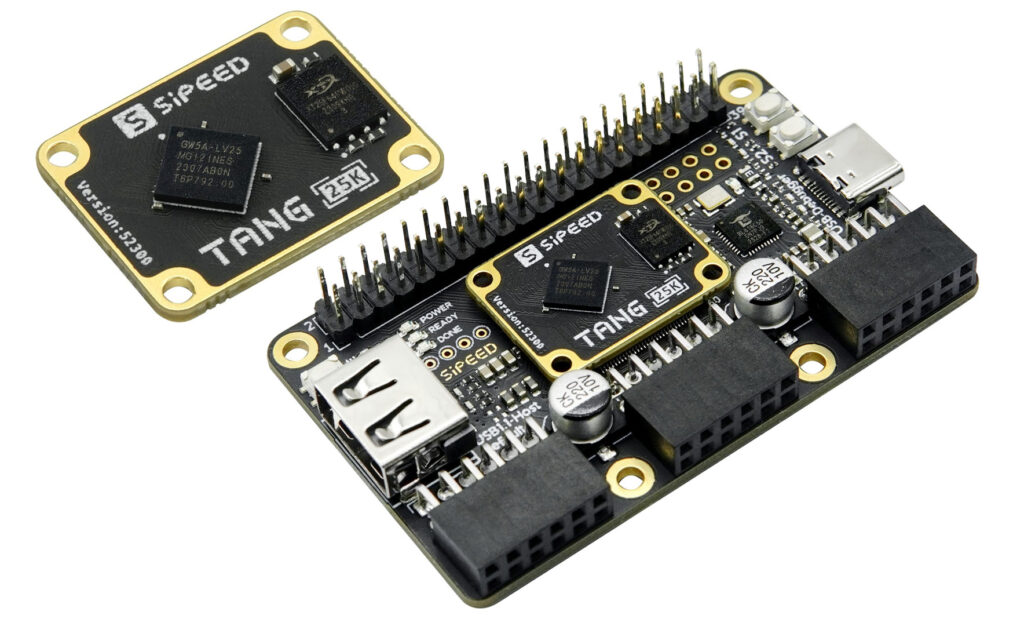 Sipeed Launches Tang Primer 25K: A Compact FPGA Module with Dock Carrier Board Sipeed Launches Tang Primer 25K: A Compact FPGA Module with Dock Carrier Board