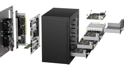 Mixtile Cluster Box can Hold up to four RK3588 SBCs connected Via PCIe