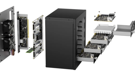 Mixtile Cluster Box can Hold up to four RK3588 SBCs connected Via PCIe