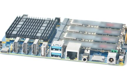 FriendlyELEC's New NAS Kit Features RK3588 SoC with Quad M.2 Key M