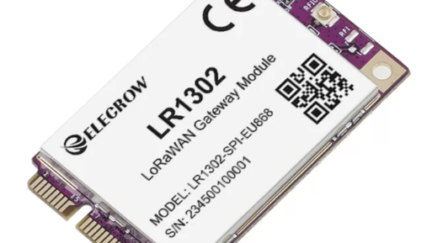 Elecrow’s LR1302 is A LoRa Gateway Module for Advanced IoT Applications