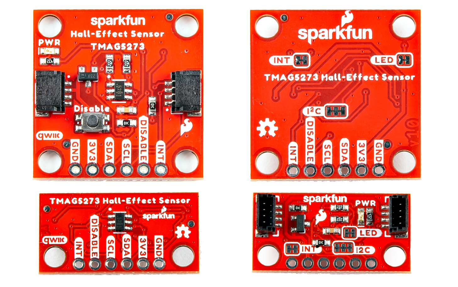 SparkFun’s New TMAG5273 3D Hall-Effect Sensor Features Qwiic Connectors