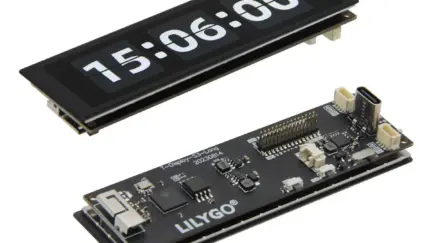 ESP32-S3 with 3.4-inch Touchscreen: LILYGO New Display Board