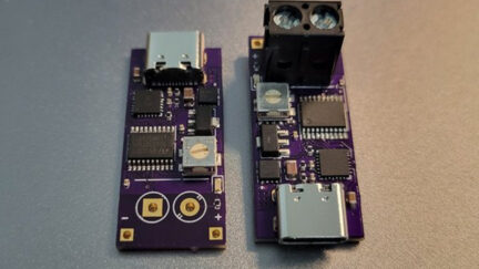 This PD Trigger Board Features a Potentiometer – Adjust Output Voltage