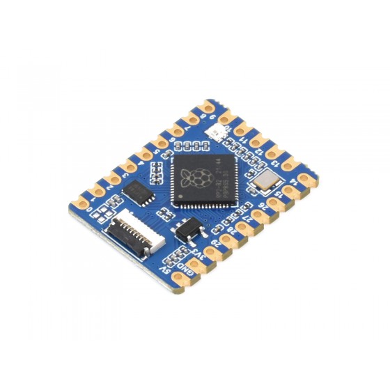 Waveshare RP2040-Tiny Development Board, Based On Official RP2040 Dual Core Processor, USB Port Adapter Board Optional