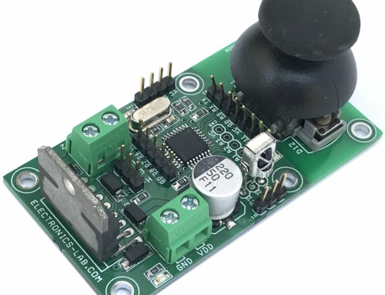 Position and Speed Controller for DC Motor with Incremental Encoder