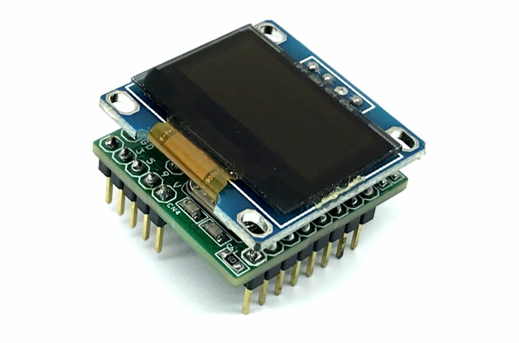 Arduino Compatible OLED Board with 4 Channel 16-Bit ADC