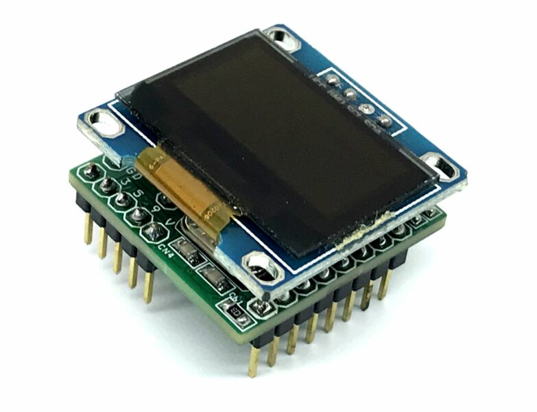 Arduino Compatible OLED Board with 4 Channel 16-Bit ADC