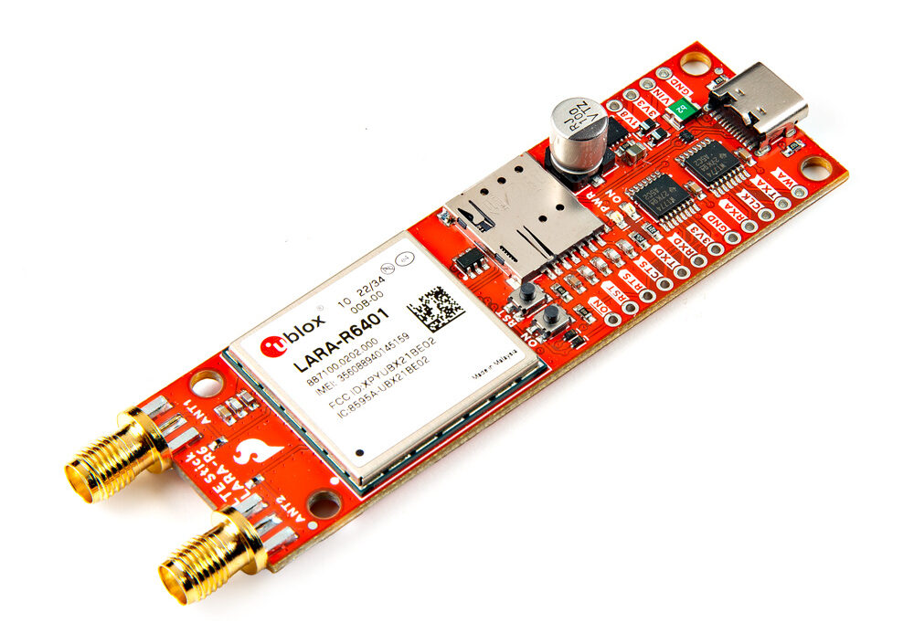 The SparkFun LTE Stick is A Development Platform for the u-blox LARA-R6 LTE Module