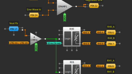 Sine Wave-Based Inverter with SLG47004 AnalogPAK