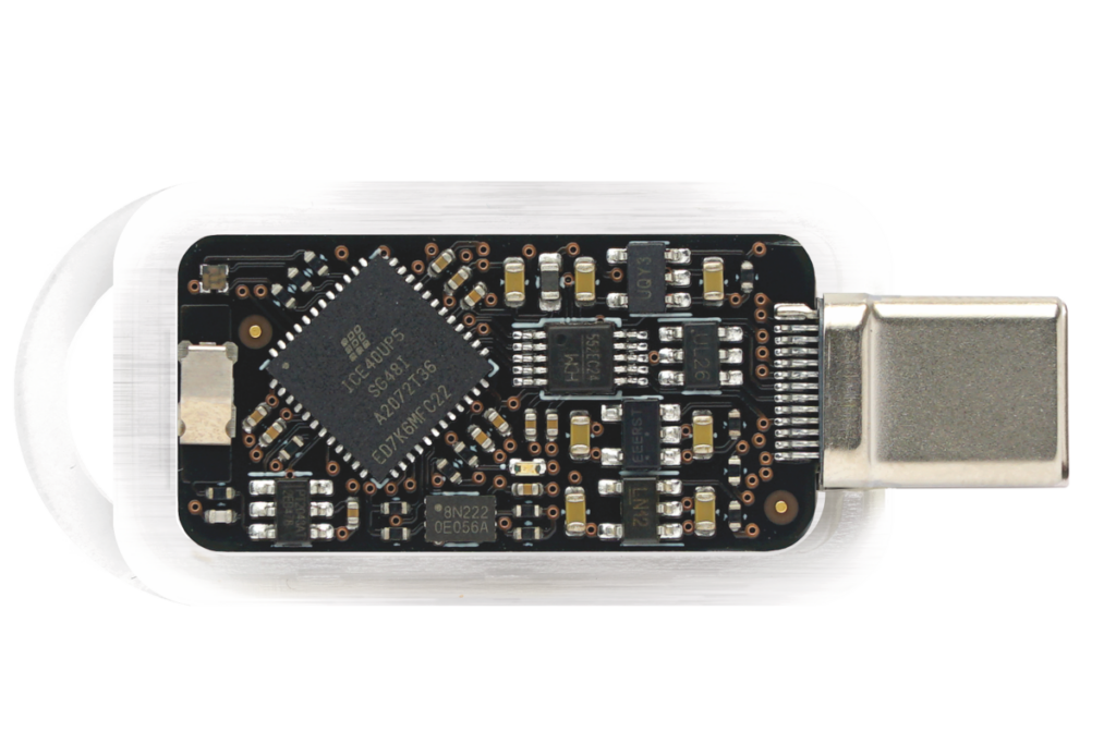 Tillitis Tkey is an open-source RISC-V security key in a USB-C case