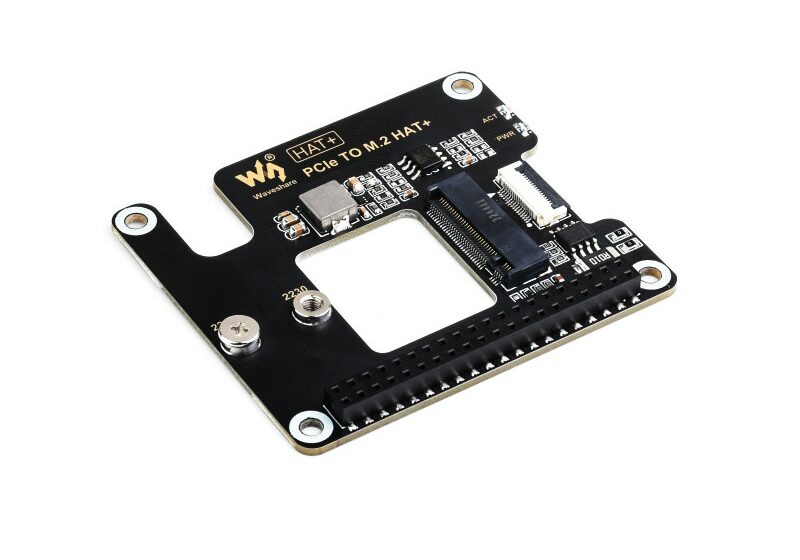 Waveshare’s PCIe to M.2 HAT+ for Raspberry Pi 5 is Priced at $8.99