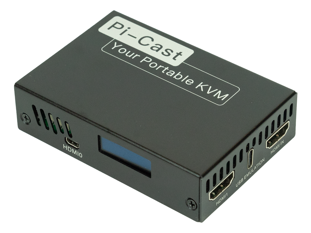 Pi-Cast KVM: A Portable KVM Built with a Raspberry Pi CM4 Module
