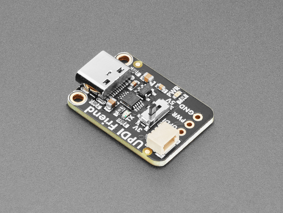 Adafruit released a newer and smaller ATtiny programmer – UPDI Friend