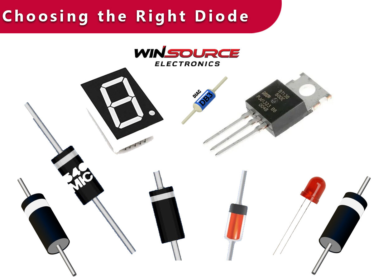 Choosing the Right Diode – Types and Uses Explained for Beginners Choosing the Right Diode – Types and Uses Explained for Beginners