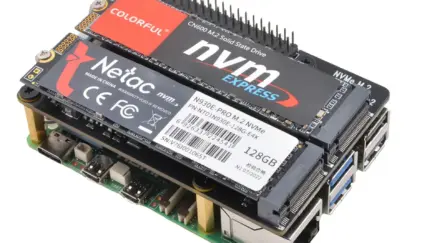 Raspberry Pi 5 Now Supports Two SSDs with Geekworm X1004 HAT+