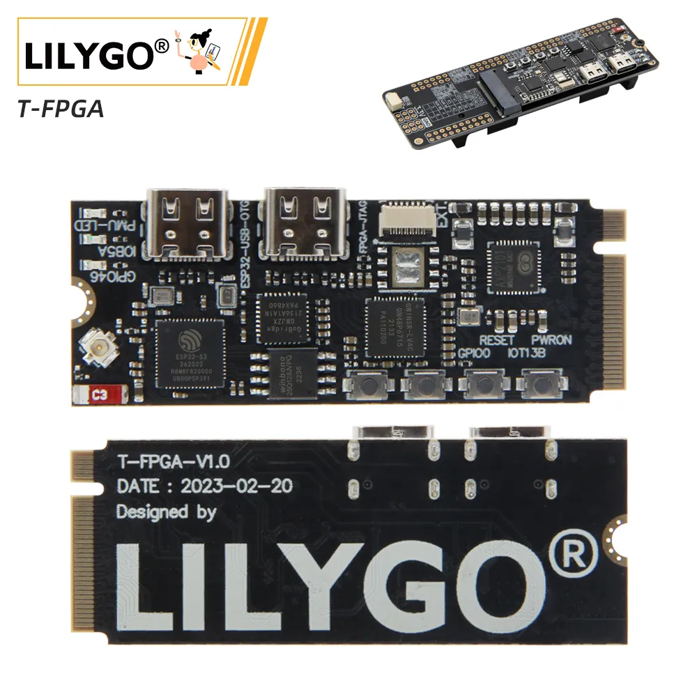 LILYGO's T-FPGA kit Top and Buttom