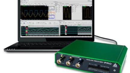 Analog Discovery Pro ADP2230 – USB Oscilloscope with Waveform Generator, Logic Analyzer, and Variable Power Supply Available for $749.00