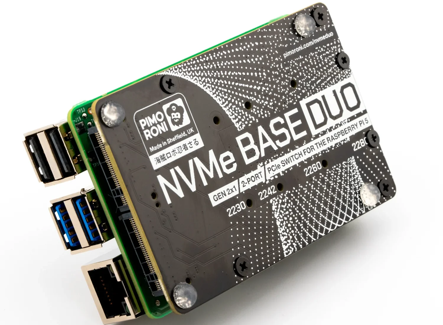 Pimoroni's NVMe Base Duo Brings Dual SSD Support to the Pi 5