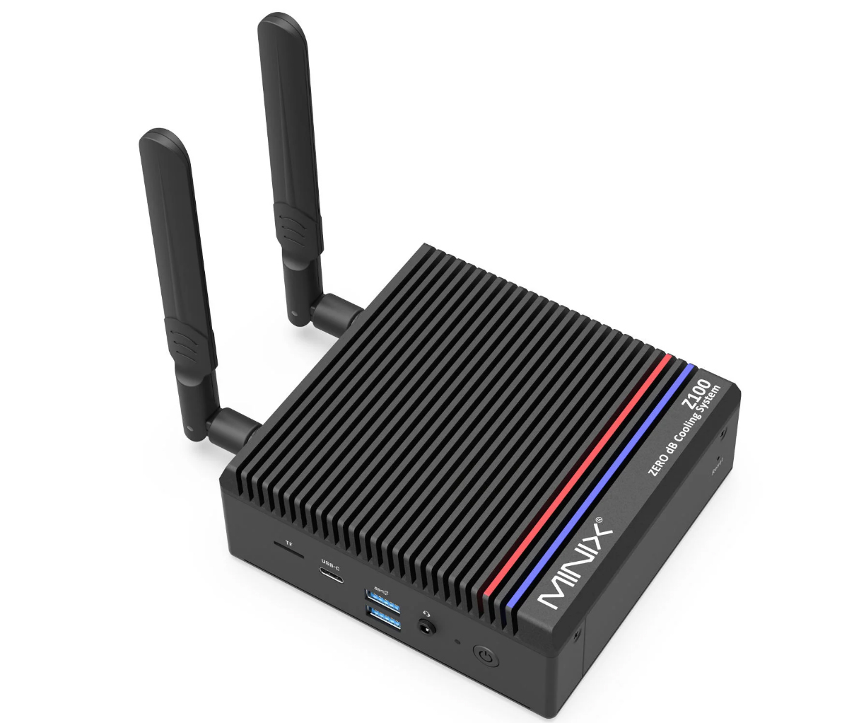 MINIX Z100-0dB Mini PC – An Alder Lake-N N100 Powred Quad Core Fanless Mini PC with Wi-Fi6, BT5.4, and more