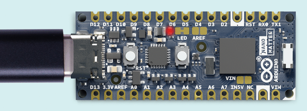 Arduino’s Upcoming Cortex M33 Powered Arduino Nano Matter Board is Made in Collaboration with Silicon Labs