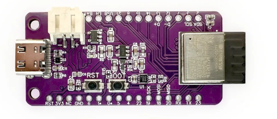 ePulse Feather C6 – An ESP32-C6 Based Dev Board with WiFi, BLE, Zigbee, Thread & Matter Capabilities