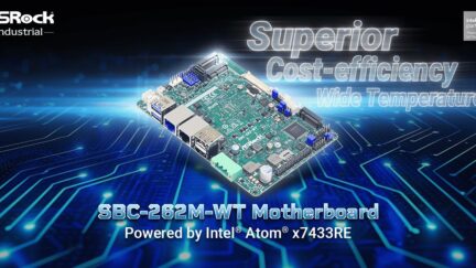 ASRock Industrial Leads with SBC-262M-WT Motherboard Powered by Intel Atom x7433RE for Next-Generation Edge Computing