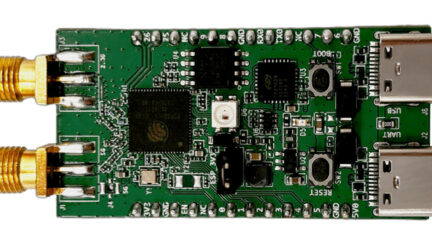Espressif ESP32-C5 Test Board Features Dual USB-C Port and Dual SMA Connectors