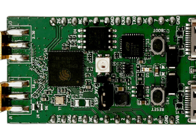 Espressif ESP32-C5 Test Board Features Dual USB-C Port and Dual SMA Connectors