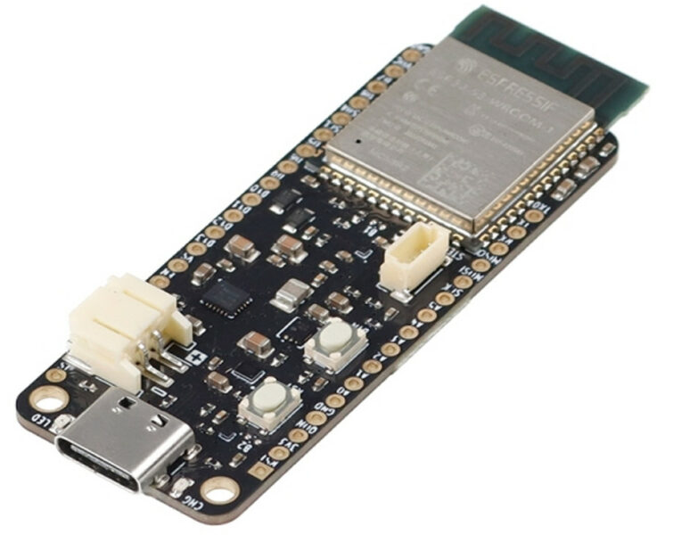 ESP32-S3 PowerFeather – An Adafruit Feather-shaped dev board with lithium battery and solar support