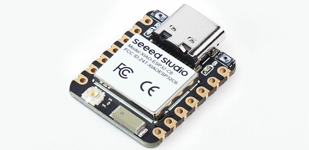 Seeed Studio XIAO ESP32C6 Dev Board Features a Compact Form Factor