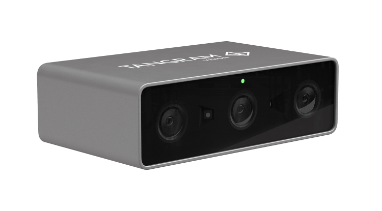 Tangram Vision Self-Calibrating HiFi 3D Sensor Features ROS 2 Integration and On-Device AI