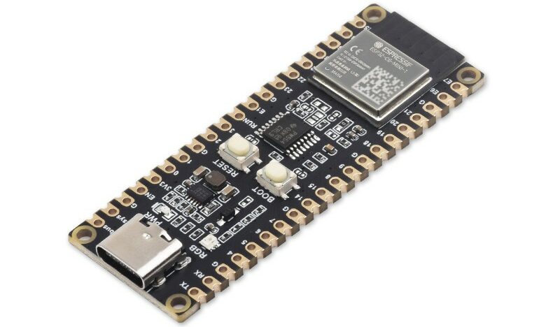 Waveshare’s New ESP32-C6-Pico Board Shares the Same Form Factor as the Raspberry Pi Pico