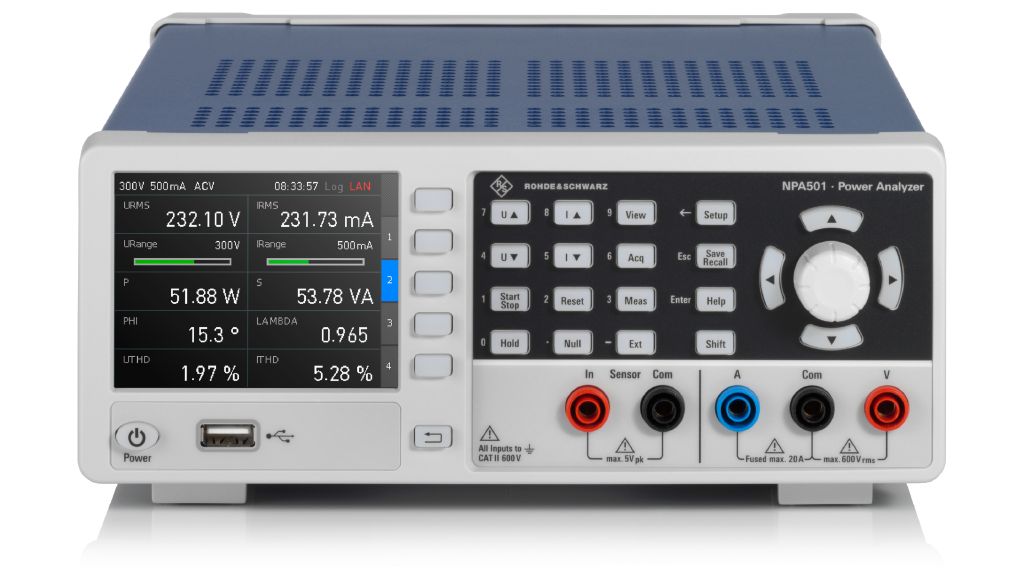 Rohde & Schwarz introduces new R&S NPA family of compact power analyzers for all power measurement requirements