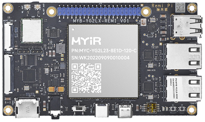 MYIR Remi Pi Features Renesas RZ/G2L SoC and Costs Just $55.00
