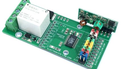 One Channel RF Remote Relay Switch
