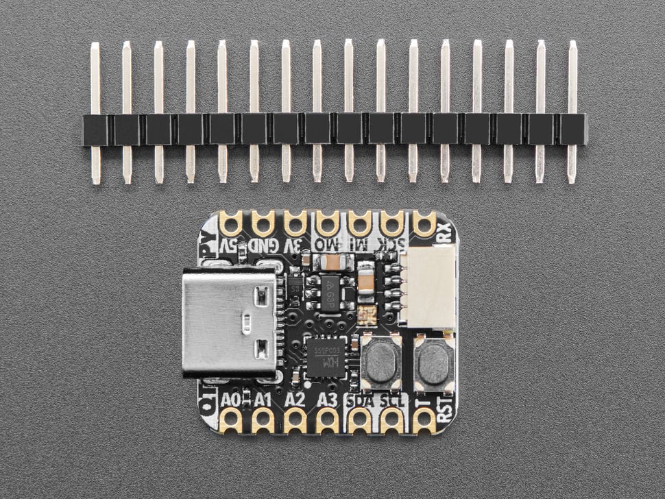 Adafruit CH552 QT Py – A 8051 Powered Dev Board with RGB LED and STEMMA QT