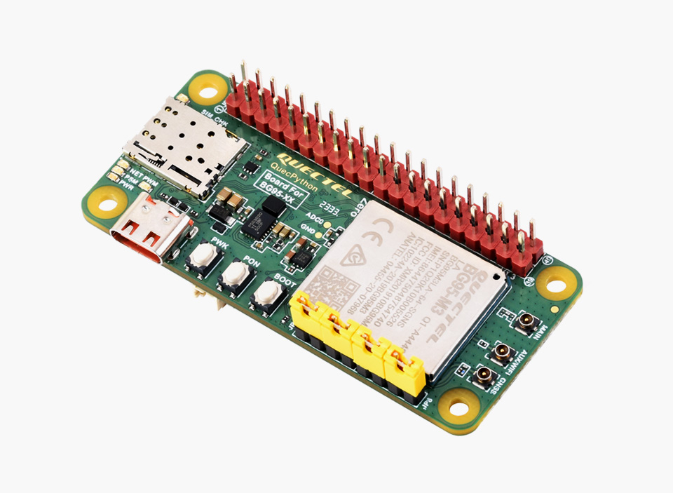 Quectel BG95-M3 Zero Low Power Dev Board Features LTE / EGPRS Communication And GNSS Positioning