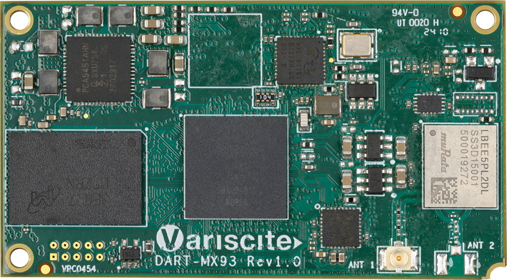 New DART-MX93 System on Module by Variscite Brings Machine Learning to Compact Cost-Optimized Rugged Edge Devices