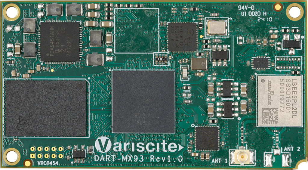 New DART-MX93 System on Module by Variscite Brings Machine Learning to Compact, Cost-Optimized, Rugged Edge Devices