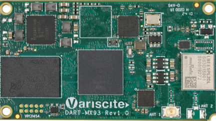 New DART-MX93 System on Module by Variscite Brings Machine Learning to Compact, Cost-Optimized, Rugged Edge Devices