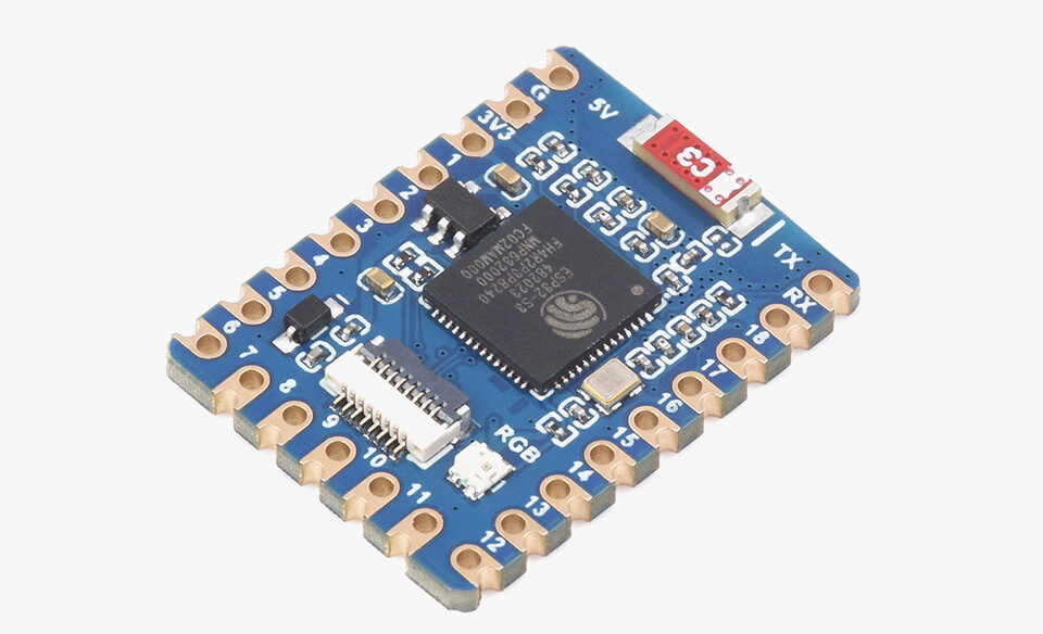 Waveshare ESP32-S3-Tiny Board Cost $5 and Measures Only 23.50 x 18 mm