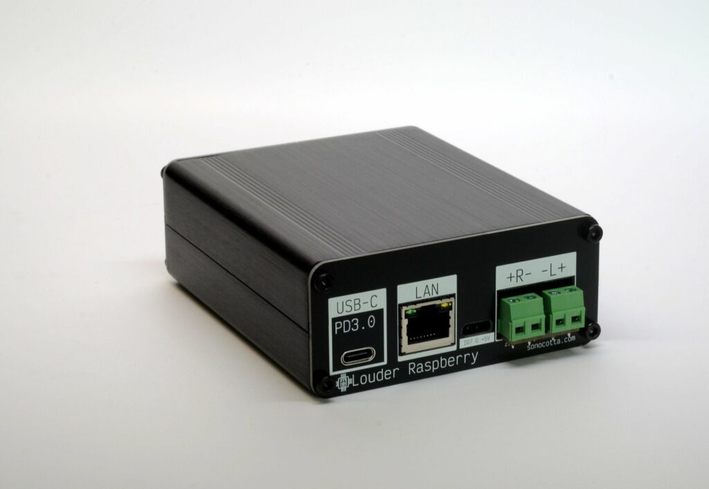 Louder Raspberry Pi – Home Media Center powered by Raspberry Pi and TAS5805M DAC