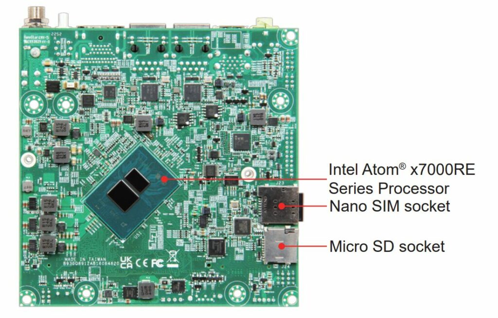 NANO-6064-ASL: Nano-ITX Industrial Embedded Board