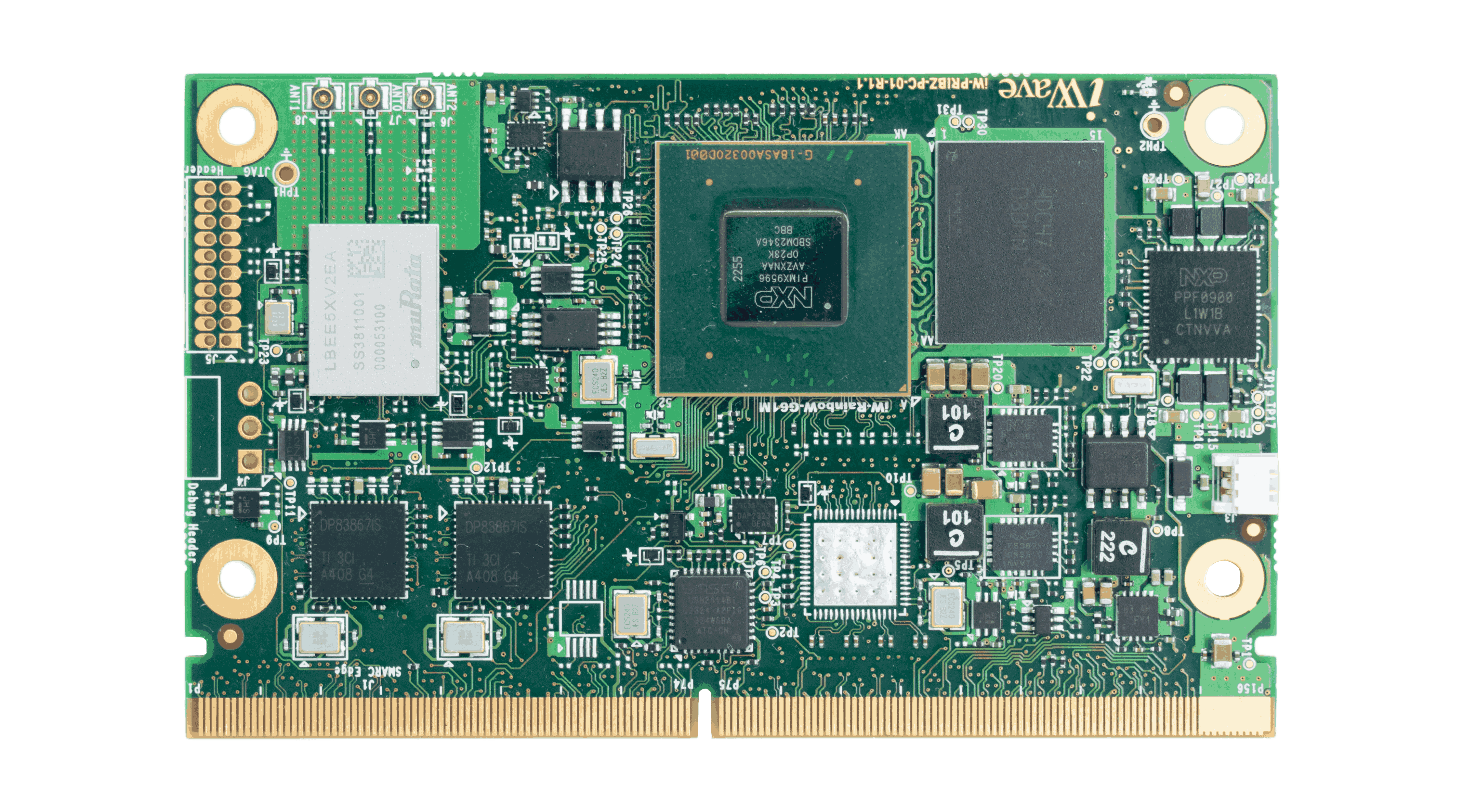 iWave Launches iW-RainboW-G61M: A Modular SoM Powered by the Advanced i.MX 95 Applications Processor from NXP