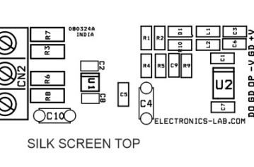 pcb_silk_Top - Electronics-Lab.com
