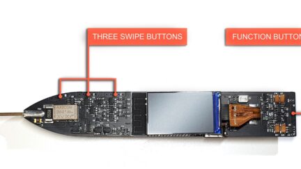 QUARK is an open-source Arduino-based electronics multitool with a color display and touch controls
