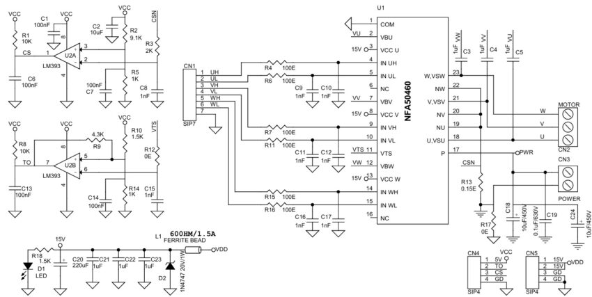 3-Phase Advance Motion Module - 400VDC - 4A - Electronics-Lab