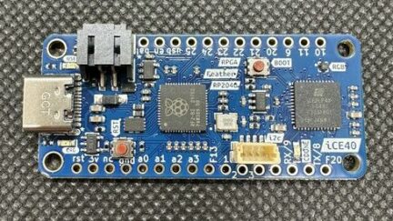 RPGA Feather is an RP2040 and iCE40 FPGA Powered Dev Board in A Adafruit Feather From Factor
